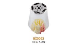 BX0053 Nastavak za slastičarsku vrečicu (INOX) - CVIJET