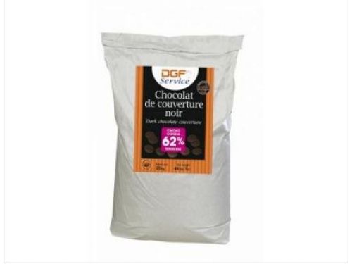 Tamna couverture čokolada 62%, 10kg