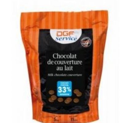 Mliječna couverture čokolada 33%, 10kg