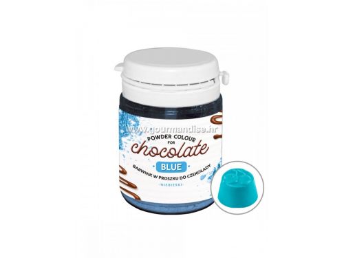 Bojilo u prahu za čokoladu, Blue, 20g.