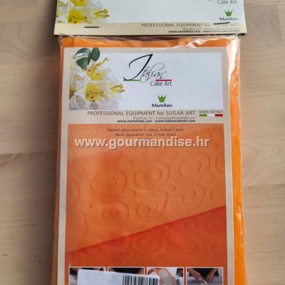 Silikonska podloga za dekoriranje s krugovima 20X40 CM