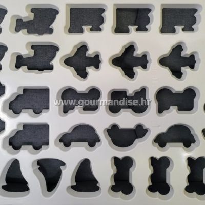 REZAČ ZA KEKSE, prijevozna sredstva, dimenzija 600x400mm