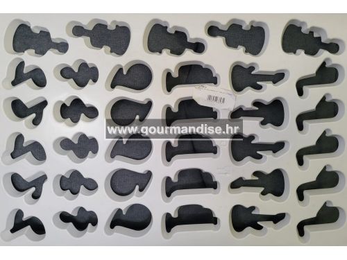 REZAČ ZA KEKSE, glazbeni instrumenti, dimenzija 600x400mm