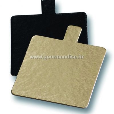 PODLOŽAK, KOCKASTI, obostrani (crni/ zlatni), dimenzija 80x80mm, 200kom. PODLOŽAK, KOCKASTI, obostrani (crni/ zlatni), dimenzija 80x80mm, 200kom.