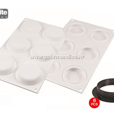 DECOR ROUND 50 - Silikonski kalup N.6 ROUND ø67 H15mm DECOR ROUND 50 - Silikonski kalup N.6 ROUND ø67 H15mm