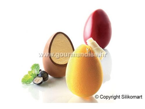 MUL3D - JAJE - silikonski kalup, 50x73mm, vol. 100 ml