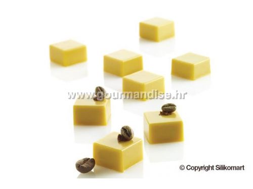 MIKRO KOCKA - silikonski kalup, 21x21mm, visina 13mm