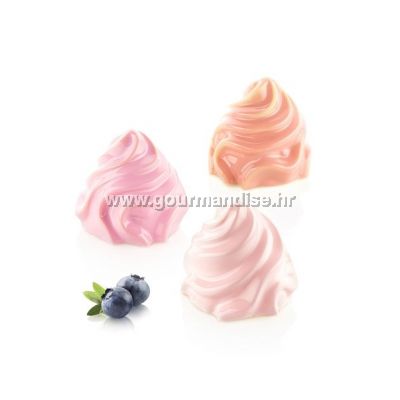 Chantilly 120 - silikonski kalup №6, Ø73 H 65 MM 6X120ML Chantilly 120 - silikonski kalup №6, Ø73 H 65 MM 6X120ML