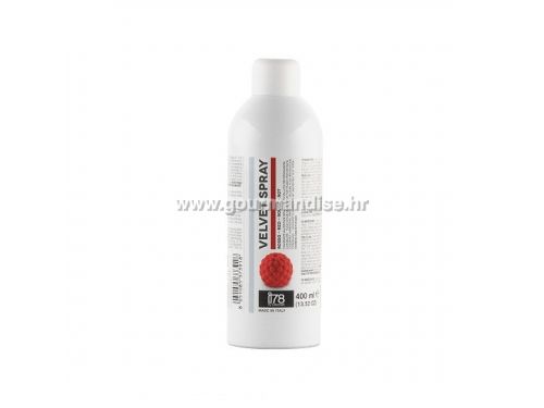 SPREJ za dekoraciju VELVET - CRVENI, volumen 400ml