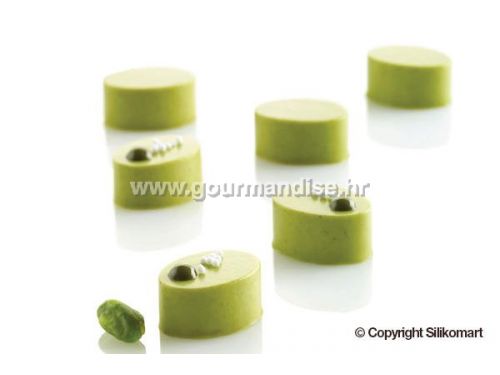 MIKRO OVAL 5 - silikonski kalup, 26,5x19,5mm, visina 12,5mm