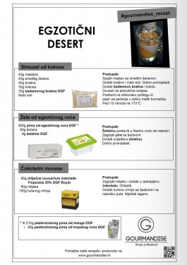 Galerija: Egzotični desert